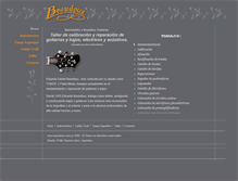 Tablet Screenshot of beaudouxguitarras.com.ar